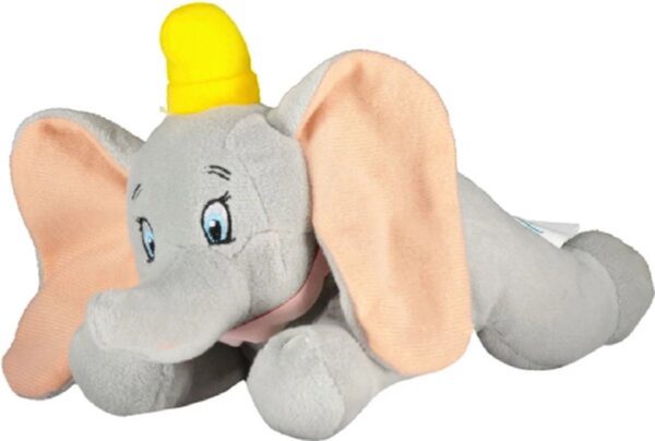 Dumbo Liggend Disney Pluche Knuffel met Geluid 28 cm