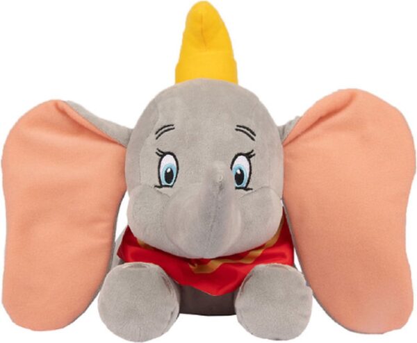 Dumbo Liggend Disney Pluche Knuffel met Geluid 28 cm