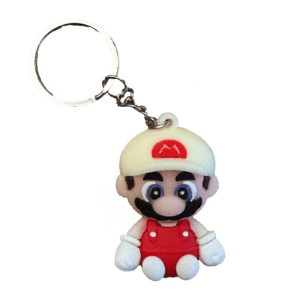 Mario Wit Sleutelhanger